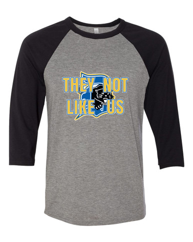 Dudley Panthers They Not Like Us #2 Men's Baseball T-Shirt