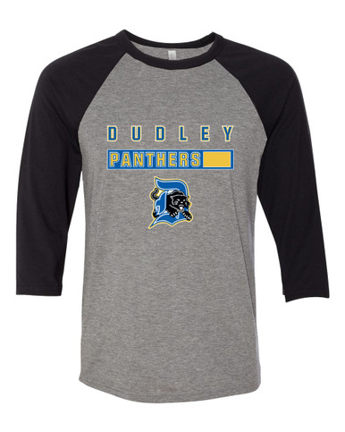 Dudley Panthers Mascot #7 Women's Baseball T-Shirt