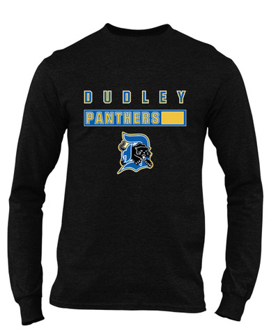 Dudley Panthers Mascot #7 Men's LS T-Shirt