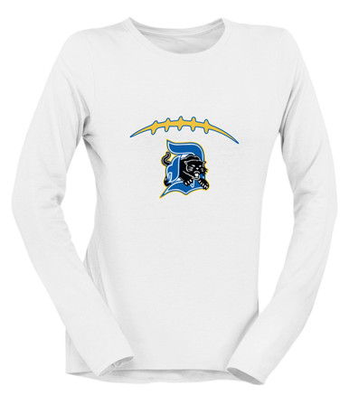 Dudley Panthers Football #2 Women's Premium LS T-Shirt