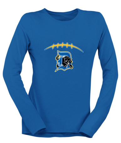 Dudley Panthers Football #2 Women's LS T-Shirt