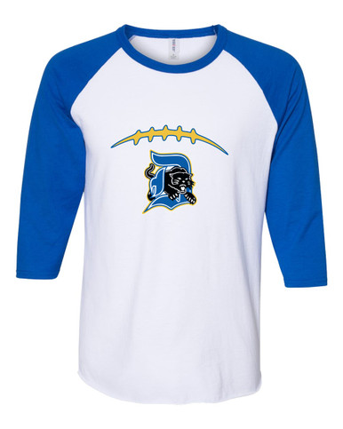 Dudley Panthers Football #2 Men's Baseball T-Shirt