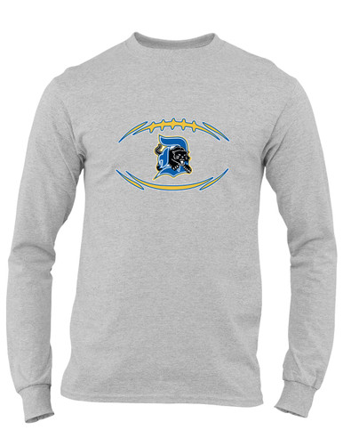 Dudley Panthers Football #3 Men's LS T-Shirt