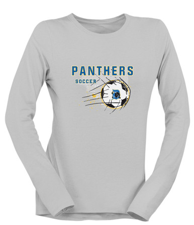 Dudley Panthers Soccer #2 Women's LS T-Shirt