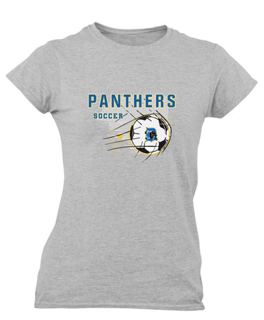 Dudley Panthers Soccer #2 Women's SS T-Shirt