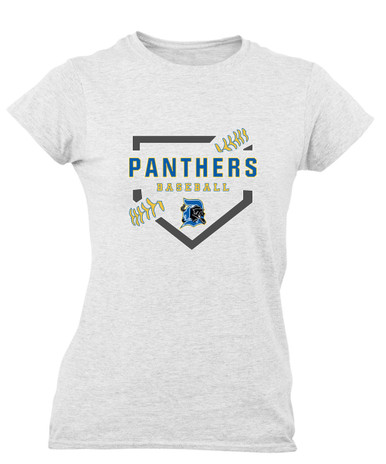Dudley Panthers Baseball #2 Women's SS T-Shirt