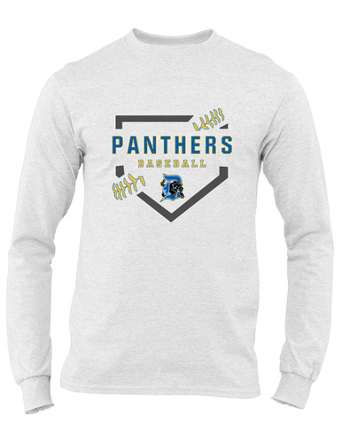 Dudley Panthers Baseball #2 Men's Premium LS T-Shirt
