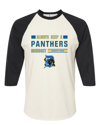 Dudley Panthers Mindset Women's Baseball T-Shirt