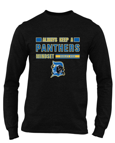 Dudley Panthers Mindset Men's LS T-Shirt