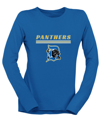 Dudley Panthers Mascot #8 Women's Premium LS T-Shirt