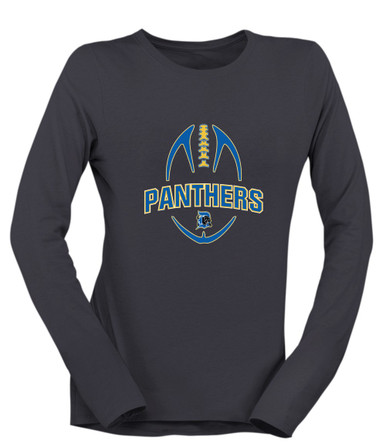 Dudley Panthers Football #5 Women's Premium LS T-Shirt