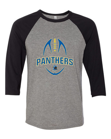 Dudley Panthers Football #5 Men's Baseball T-Shirt