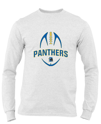 Dudley Panthers Football #5 Men's LS T-Shirt