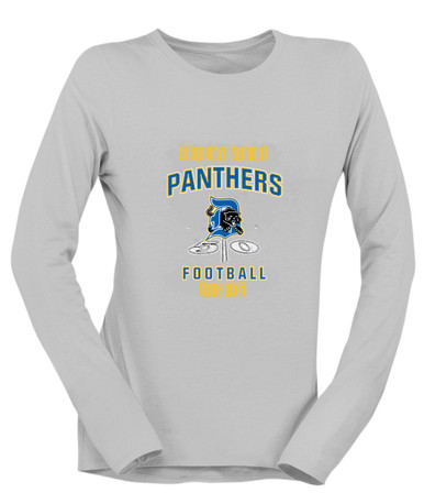 Dudley Panthers Football #6 Women's LS T-Shirt