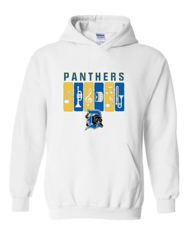 Dudley Panthers Band # 2 Men's Hoodie