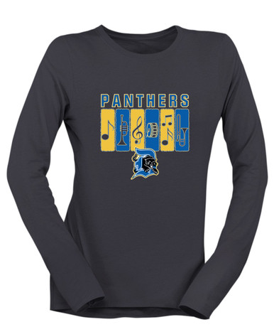 Dudley Panthers Band # 2 Women's LS T-Shirt