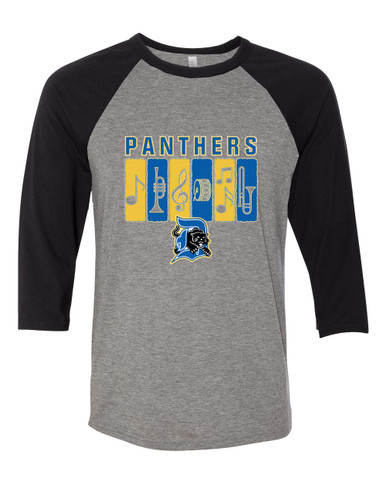 Dudley Panthers Band # 2 Women's Baseball T-Shirt