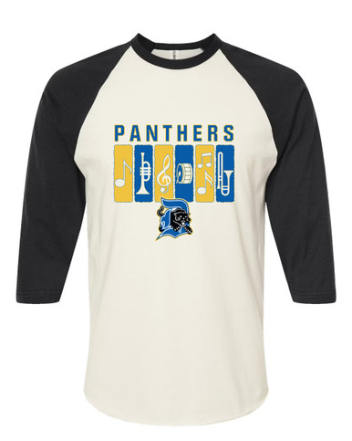 Dudley Panthers Band # 2 Men's Baseball T-Shirt