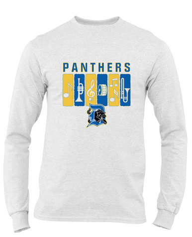 Dudley Panthers Band # 2 Men's LS T-Shirt