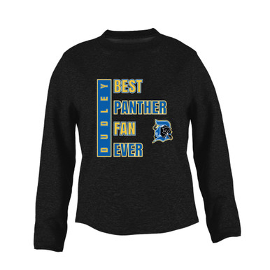 Dudley Panthers Best Panther Fan Women's Sweatshirt