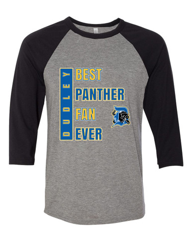 Dudley Panthers Best Panther Fan Women's Baseball T-Shirt