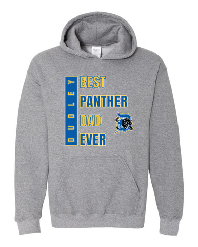 Dudley Panthers Best Panther Dad Men's Hoodie
