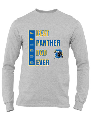 Dudley Panthers Best Panther Dad Men's LS T-Shirt
