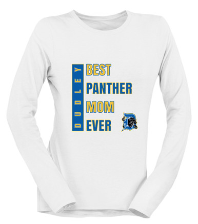 Dudley Panthers Best Panther Mom Women's Premium LS T-Shirt