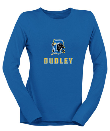 Dudley Panthers Mascot #2 Women's LS T-Shirt