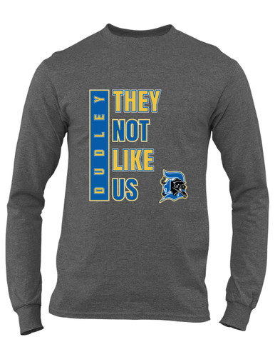 Dudley Panthers They Not Like Us #1 Men's Premium LS T-Shirt