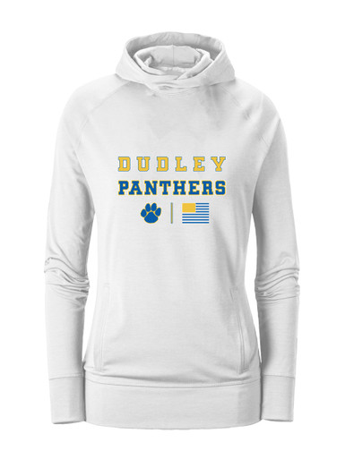 Dudley Panthers Paw Spirit Flag Women's Hoodie