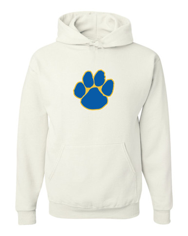 Dudley Panthers Paw Mascot #1 Men's Premium Hoodie