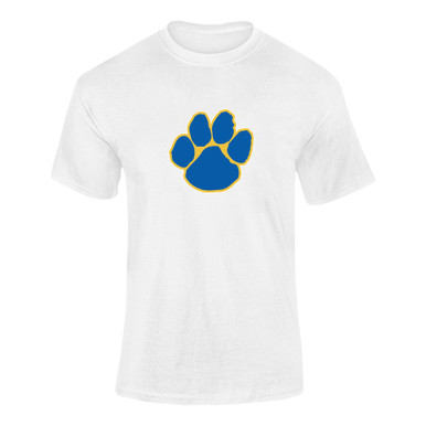 Dudley Panthers Paw Mascot #1 Men's SS T-Shirt