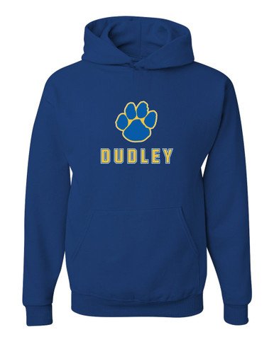 Dudley Panthers Paw Mascot #2 Men's Premium Hoodie