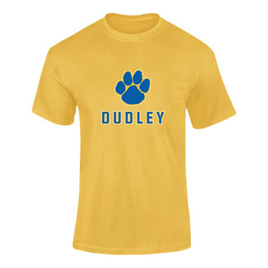 Dudley Panthers Paw Mascot #2 Men's SS T-Shirt