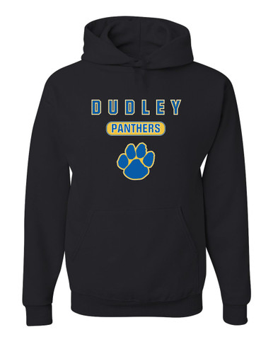 Dudley Panthers Paw Mascot #3 Men's Premium Hoodie
