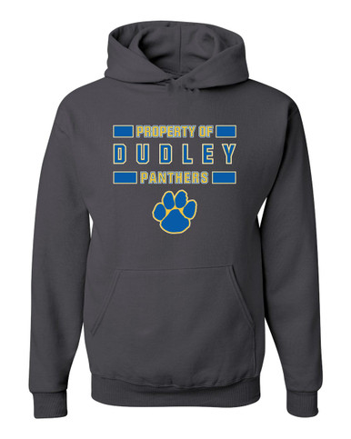Dudley Panthers Paw Property Of Men's Premium Hoodie