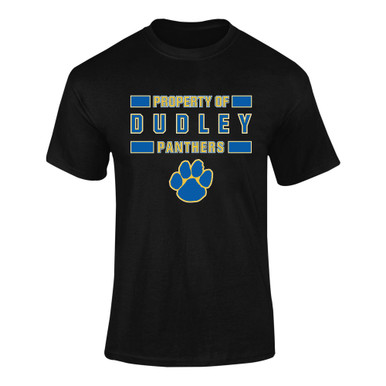 Dudley Panthers Paw Property Of Men's SS T-Shirt