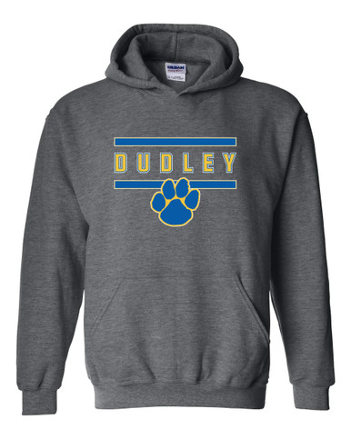 Dudley Panthers Paw Mascot #4 Men's Hoodie