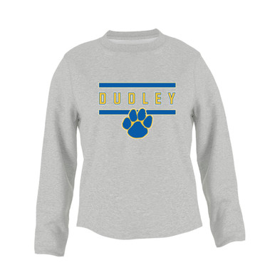 Dudley Panthers Paw Mascot #4 Women's Sweatshirt