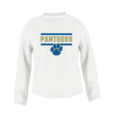 Dudley Panthers Paw Mascot #5 Women's Sweatshirt