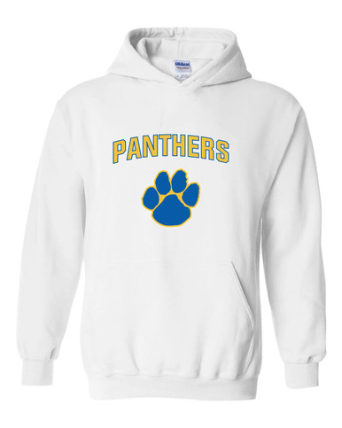 Dudley Panthers Paw Mascot #6 Men's Hoodie