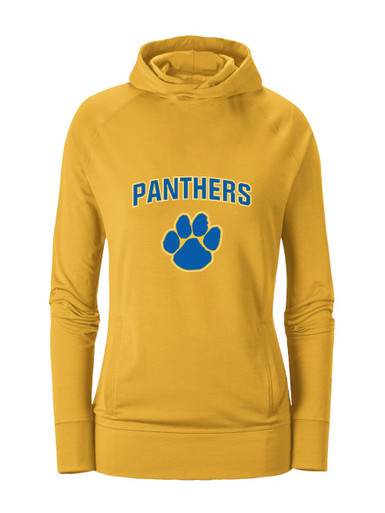 Dudley Panthers Paw Mascot #6 Women's Hoodie