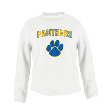 Dudley Panthers Paw Mascot #6 Men's Sweatshirt
