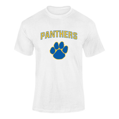 Dudley Panthers Paw Mascot #6 Men's SS T-Shirt