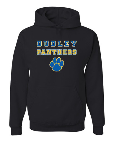 Dudley Panthers Paw Spirit Men's Premium Hoodie