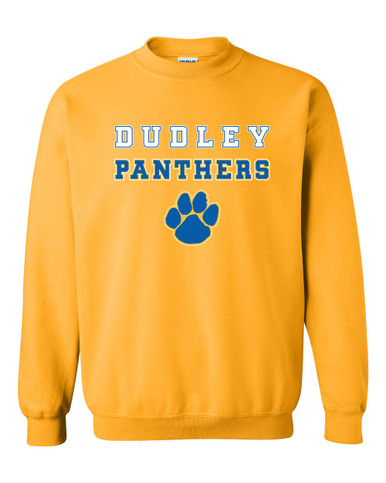 Dudley Panthers Paw Spirit Men's Sweatshirt