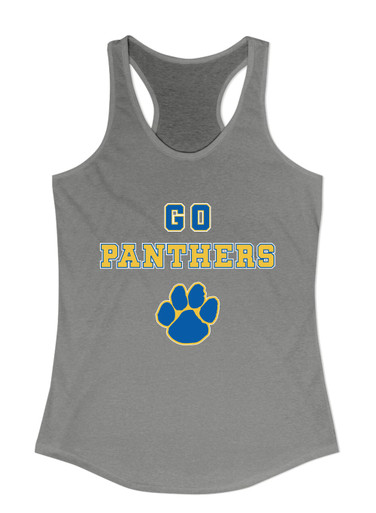 Dudley Panthers Paw Go Team Women's Tank Top