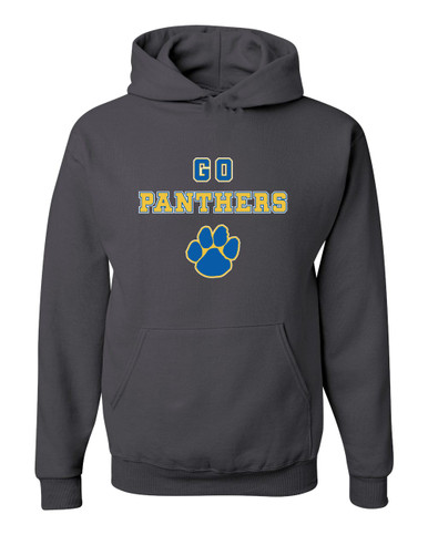 Dudley Panthers Paw Go Team Men's Premium Hoodie