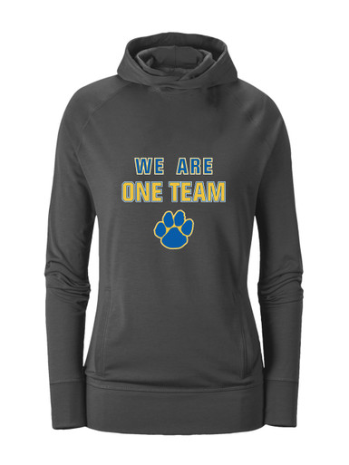 Dudley Panthers Paw We Are One Team Women's Hoodie